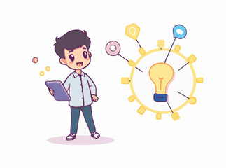 Innovation and Connectivity Concept