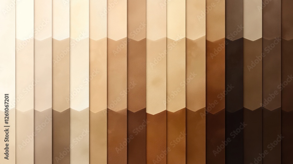 Poster abstract brown and beige color gradient pattern