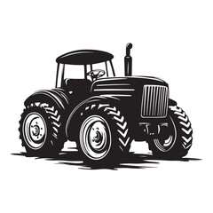 Farming Equipment Illustration – Heavy Machinery Vector