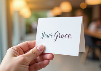 grace simple greeting card convey heartfelt emotions bring joy receive