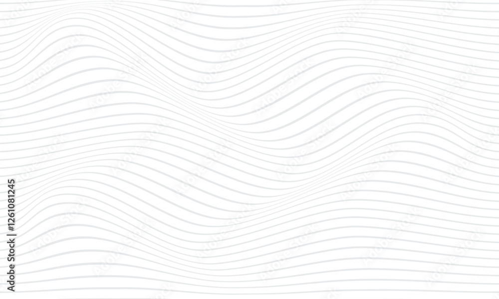 Poster abstract grey wave thin line pattern can be used background.