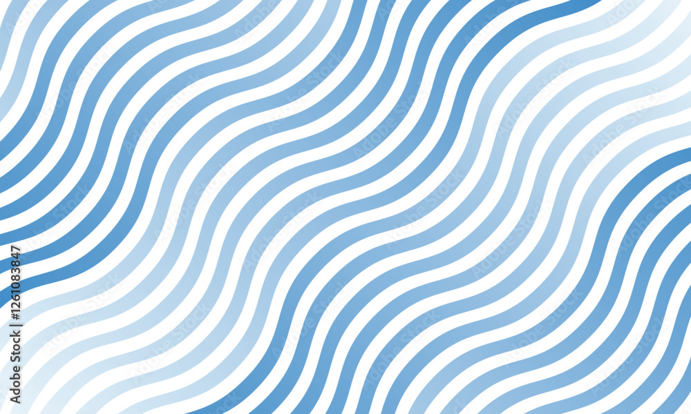 Poster abstract blue white gradient diagonal wave line pattern can be used background.