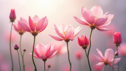 Fototapeta premium Beautiful Pink Flowers