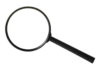 A beautiful magnifier features a sleek handle and a glass lens. Its refined design and intricate details enhance its classic charm