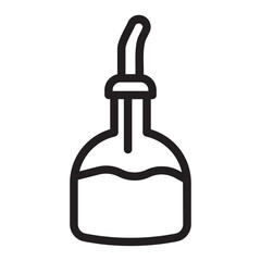 Cruet line icon