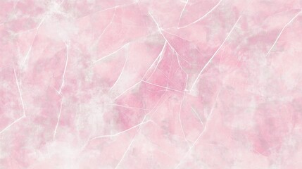 Fototapeta premium Soft pink crumpled paper texture with subtle cracks and abstract details