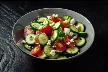 Mediterranean Flavors in a Salad