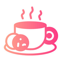 Coffee  gradient icon