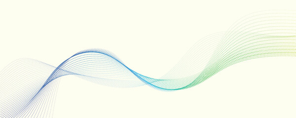 abstract colorful wave background