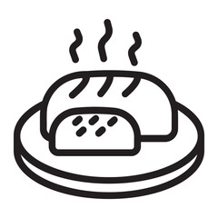 Bread line icon