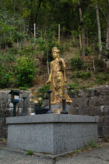 Kokuzo-bosatsu at Otagi Nenbutsu Arashiyama Temple in Kyoto, Japan