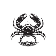 Sea Underwater Animal Vector silhouette free download 