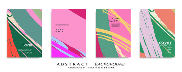 Abstract universal grunge art texture, web header template. Collage page, design for card, invitation, brochure brush strokes style, banner idea, book cover, booklet print, flyer sheet a4