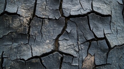Fototapeta premium Cracked dry earth texture background