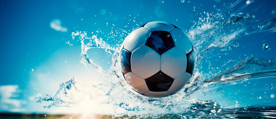 Football, soccer - expressive graphics	