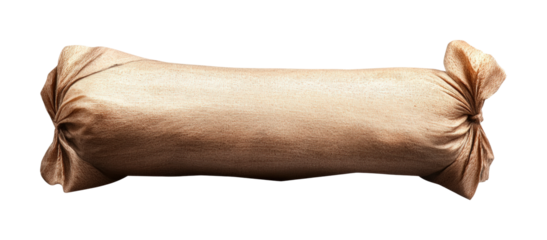 Decorative fabric roll studio product indoor isolated on transparent background