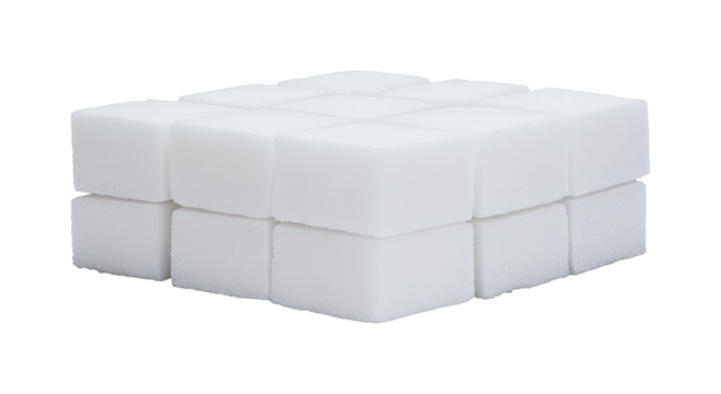 Building blocks creation studio indoor isolated on transparent background