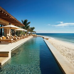 Obraz premium Beach Resort View