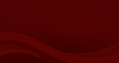 Abstract red background with waves. 3d rendering, 3d illustration.