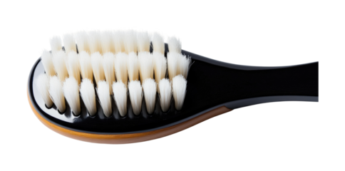 Home tutorial brushing techniques isolated on transparent background