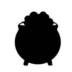 Witches Black Bubbling Cauldron Illustration png