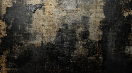 Fototapeta premium Grunge texture, dark brown and gold tones, abstract background, design element