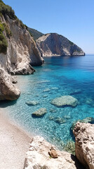 
Serene beaches with clear blue water