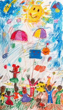 childrens drawing Cinematic Scrapbook --chaos 10 -_001