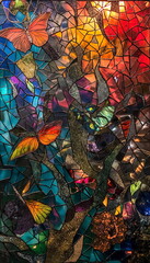 festive landscape Abstract Futurism After Hours --_001