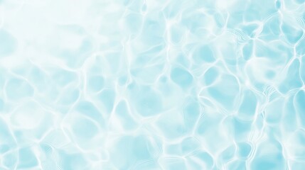 Gentle ripples and light dancing across turquoise pool surface, reflecting serene summer ambiance with soft, calming water textures and luminous aquatic tones