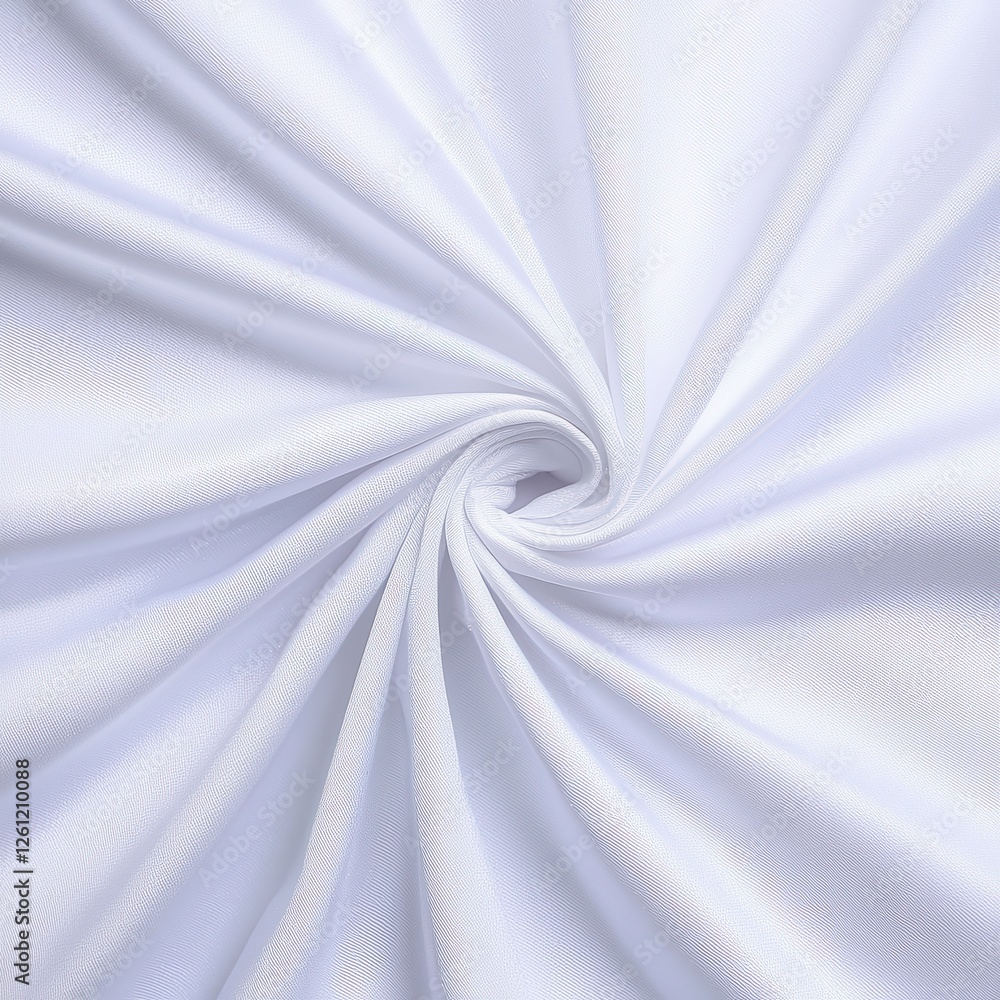 Poster crisp and smooth textured white fabric background for design projects