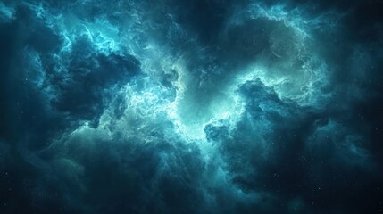 Fototapeta premium Deep space nebula swirling vortex, cosmic clouds, star background