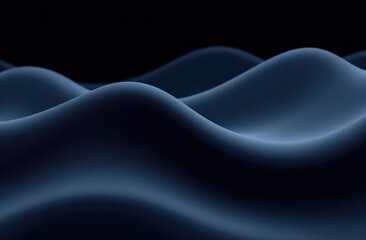 dark blue background with smoke Abstract Wave Patterns 