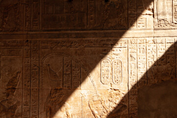 Obraz premium Egyptian hieroglyphs