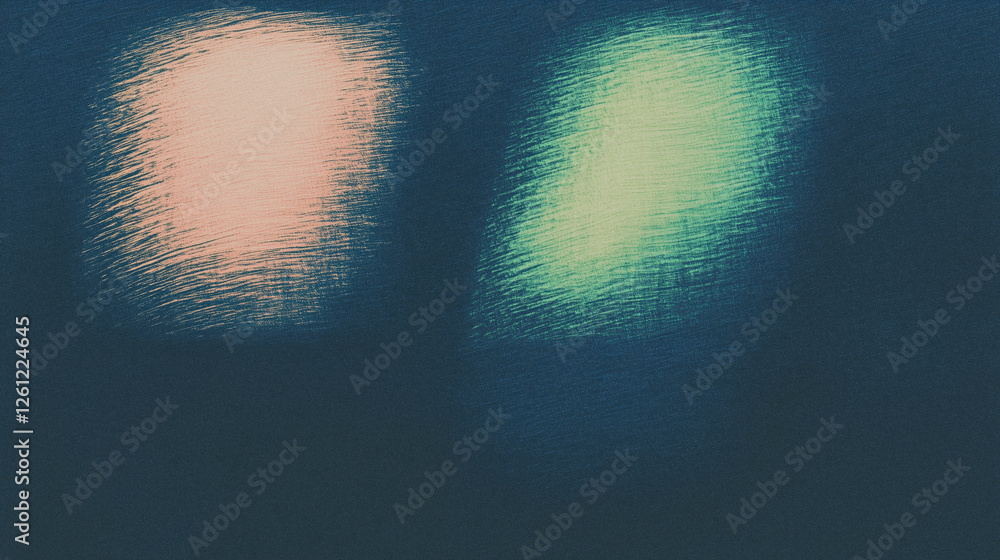 Poster abstract light patterns with vibrant colors on dark textured background