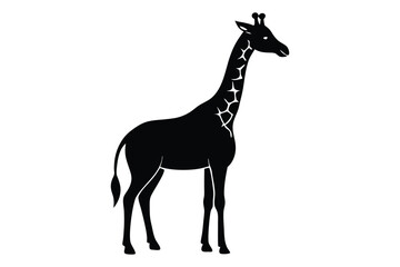 giraffe vector icon.eps