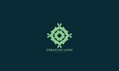 FLOWER Abstract initial monogram letter alphabet logo design