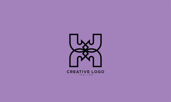 WM MW JWM Abstract initial monogram letter alphabet logo design