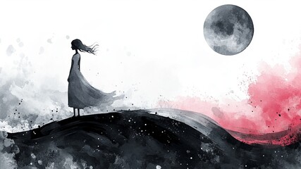woman in water