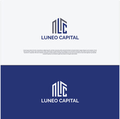 Letter L C Capital logo template design template