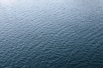 Blue Water Surface with Gentle Ripples – Perfect for Stock Photography Backgrounds