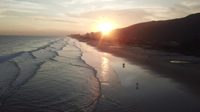 Praia grande - bairro FLORIDA - fim de tarde mov afastando