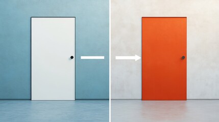 Side by side comparison of a successful grant application vs a rejected one with key differences highlighted