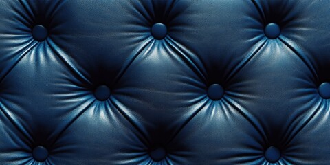 Futuristic Quilted Leather Sofa