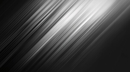 Abstract grayscale diagonal lines background design