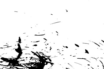 Rustic grunge vector texture with grain and stains. Abstract noise background. Weathered surface.