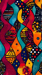 abstract seamless pattern