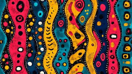 abstract seamless pattern