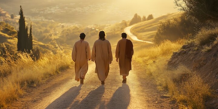 The Journey to Emmaus: Jesus Walks with His Disciples Unrecognized