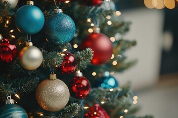 Colorful Christmas Tree Decoration